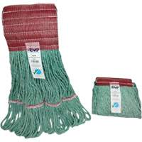 Wide-Band Mop Head, Antimicrobial/Floor Finishing/Specialty, Cotton/Rayon/Synthetic, Loop Style Distribution Jean Lapalme