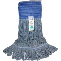 Wide-Band Mop Head, Antimicrobial/Floor Finishing/Specialty, Cotton/Rayon/Synthetic, Loop Style Distribution Jean Lapalme