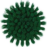 Brosse ronde HyDrive pour perceuse, Soies Tr&egrave;s ferme, Longueur de 3-1/10", Vert Distribution Jean Lapalme
