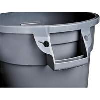 Grey Titan Garbage Container, Plastic, 20 US gal. Distribution Jean Lapalme