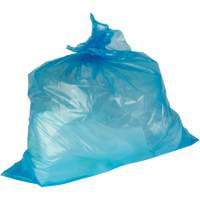 Sacs &agrave; d&eacute;chets de calibre industriel, Fort, 30" la x 38" lo, 0,9 mils, Bleu, Capacit&eacute; 88 L (20 gal.) Distribution Jean Lapalme