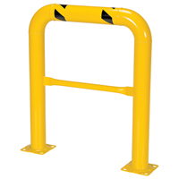 High Profile Machinery Guards, 3' W x 3.5' H, Yellow Distribution Jean Lapalme