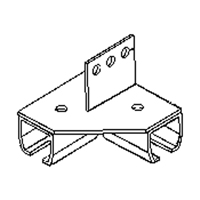 Raccord pour joint d'angle de 90° pour murs-rideaux mont&eacute;s sur poutre Distribution Jean Lapalme