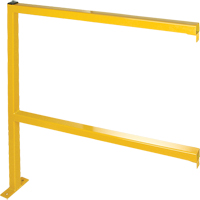 Protecteurs de p&eacute;rim&egrave;tre - Style tubulaire, 46" la x 49-1/2" h, Jaune Distribution Jean Lapalme