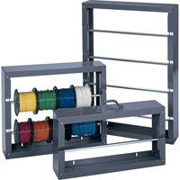 SUPPORT BOBINES DE FILMETALLIQUE (2 TIGES), De base, 6" la x 26-1/8" p x 21-1/2" h Distribution Jean Lapalme