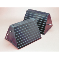 Cale de roue, 9" x 8" x 6", Noir Distribution Jean Lapalme