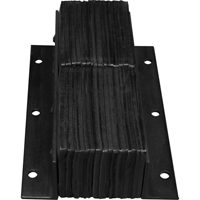 Butoirs de quai lamell&eacute;s, Vertical, Caoutchouc, 11" la x 4" p x 20" h Distribution Jean Lapalme