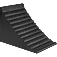Cale de roue, 9-7/8" x 7-1/8" x 7-1/2", Noir Distribution Jean Lapalme