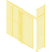 Composantes pour partitions & cloisons grillag&eacute;es - Quincaillerie Distribution Jean Lapalme