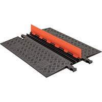 Guard Dog&reg; Low Profile ADA/DDA Cable Protector, 2 Channels, 36" L x 28.38" W x 1.25" H Distribution Jean Lapalme