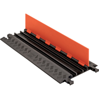 Guard Dog&reg; Low Profile Cable Protector, 3 Channels, 36" L x 13.8" W x 1.25" H Distribution Jean Lapalme