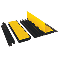 Ensemble de protection de c&acirc;bles Yellow Jacket, 3 canaux, 36" lo x 18,5" la x 3" h Distribution Jean Lapalme