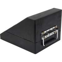 Cale de roue, 10-5/8" x 8-5/8 x 7", Noir Distribution Jean Lapalme