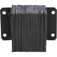 Butoir de quai lamell&eacute;, Horizontal, Caoutchouc, 12" la x 6" p x 10" h Distribution Jean Lapalme
