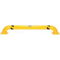 Low Profile Rack Guard, 5.3' W x 0.74' H, Yellow Distribution Jean Lapalme