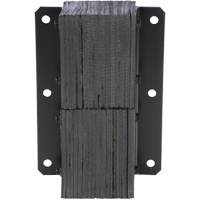 Butoir de quai lamell&eacute;, Vertical, Caoutchouc, 13-1/4" la x 4-1/2" p x 20" h Distribution Jean Lapalme