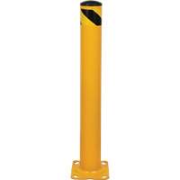 Bollard, Steel, 36" H x 4-1/2" W, Yellow Distribution Jean Lapalme