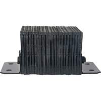 Butoirs de quai lamell&eacute;s, Horizontal, Caoutchouc, 12" la x 6" p x 10" h Distribution Jean Lapalme