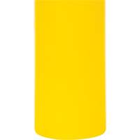 Capuchon en poly&eacute;thyl&egrave;ne pour borne de protection, 4-1/2" dia. x 64" l, Rouge/Jaune Distribution Jean Lapalme