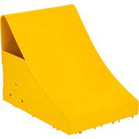 Ice Chocks, Steel, Yellow, 8-1/16" W x 10-5/8" D x 8-13/16" H Distribution Jean Lapalme