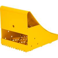 Ice Chocks, Steel, Yellow, 8-1/16" W x 10-5/8" D x 8-13/16" H Distribution Jean Lapalme