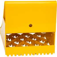 Ice Chocks, Steel, Yellow, 8-1/16" W x 10-5/8" D x 8-13/16" H Distribution Jean Lapalme