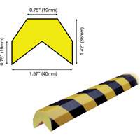 Butoir de protection de coin mod&egrave;le AA 5M Distribution Jean Lapalme