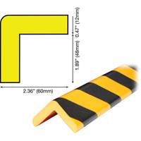 Butoir de protection de coin mod&egrave;le H Plus 1M Distribution Jean Lapalme