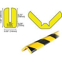 Butoir de protection de rebords mod&egrave;le W 5M, Longueur 16,42' (5 m) Distribution Jean Lapalme