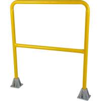 Safety Gate Railing, Steel, 36" L x 42" H, Yellow Distribution Jean Lapalme
