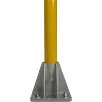 Safety Gate Railing, Steel, 72" L x 42" H, Yellow Distribution Jean Lapalme