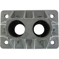 Mounting Pocket for Safety Gate Railing, Steel Distribution Jean Lapalme