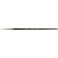 Pinceau d'artiste, Largeur de la brosse de 1/16", Martre rouge, Manche &agrave; Bois Distribution Jean Lapalme