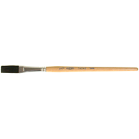 One Stroke Paint Brush, 1/2" Brush Width, Ox Hair, Wood Handle Distribution Jean Lapalme