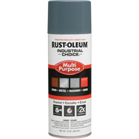 Peinture en a&eacute;rosol &agrave; usages multiples syst&egrave;me 1600 Industrial Choice, Gris machine, Brillant, 12 oz, Canette a&eacute;rosol Distribution Jean Lapalme