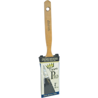 Pinceau &agrave; soies angulaires Crown Pro, Soies, Manche Bois, Largeur de 2" Distribution Jean Lapalme