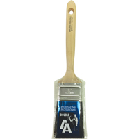 Pinceau &agrave; soies droites, Soies, Manche Bois, Largeur de 2" Distribution Jean Lapalme