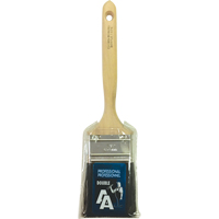 Pinceau &agrave; soies droites, Soies, Manche Bois, Largeur de 2-1/2" Distribution Jean Lapalme