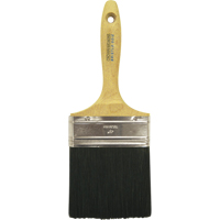 Pinceau &agrave; soies droites, Soies, Manche Bois, Largeur de 4" Distribution Jean Lapalme