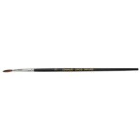 Black Pointed Bristle Artist Brush, 2.1 mm Brush Width, Camel Hair, Wood Handle Distribution Jean Lapalme