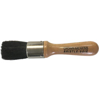 Stencil Brush, Natural Bristles, Wood Handle, 1" Width Distribution Jean Lapalme