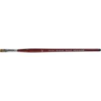 Flat Artist Brush, 1/4" Brush Width, Synthetic, Wood Handle Distribution Jean Lapalme