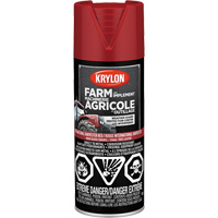 Peinture en a&eacute;rosol pour la ferme et l'&eacute;quipement, Rouge International Harvester, Tr&egrave;s brillant, 340 g, Canette a&eacute;rosol Distribution Jean Lapalme