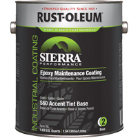Sierra Performance S60 Water-Based Epoxy Maintenance Coating Accent Base, Gallon, Tint Base Distribution Jean Lapalme