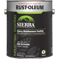 Sierra S60 Water-Based Epoxy Maintenance Coating Part 1 Activator, Gallon Distribution Jean Lapalme