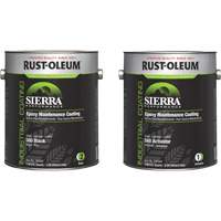 Sierra S60 Water-Based Epoxy Maintenance Coating Kit, Gallon, Black Distribution Jean Lapalme