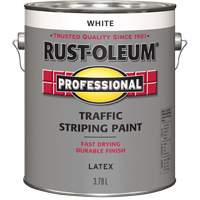 Peinture pour traçage de lignes de circulation, Blanc, 3,78 L, Cruche Distribution Jean Lapalme