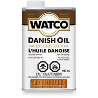 Huile danoise Watco, 947 ml, Noyer fonc&eacute;, Transparent Distribution Jean Lapalme