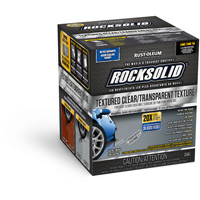 Couche de finition RockSolid, Satin/Textur&eacute;, Transparent Distribution Jean Lapalme