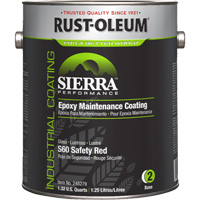 Composant de base du rev&ecirc;tement dentretien pour plancher Sierra Performance S60, 1 gal., &agrave; l'eau, Brillant, Rouge Distribution Jean Lapalme